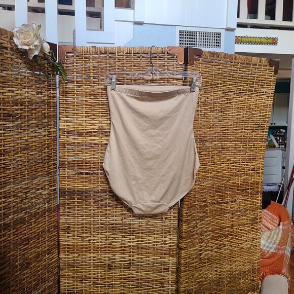 Spanx Sara Blakely High Waist Slimmer Briefs Beige Sz 1X - Picture 3 of 4